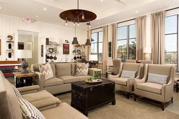 Community Room area at Walton Bluegrass, Alpharetta